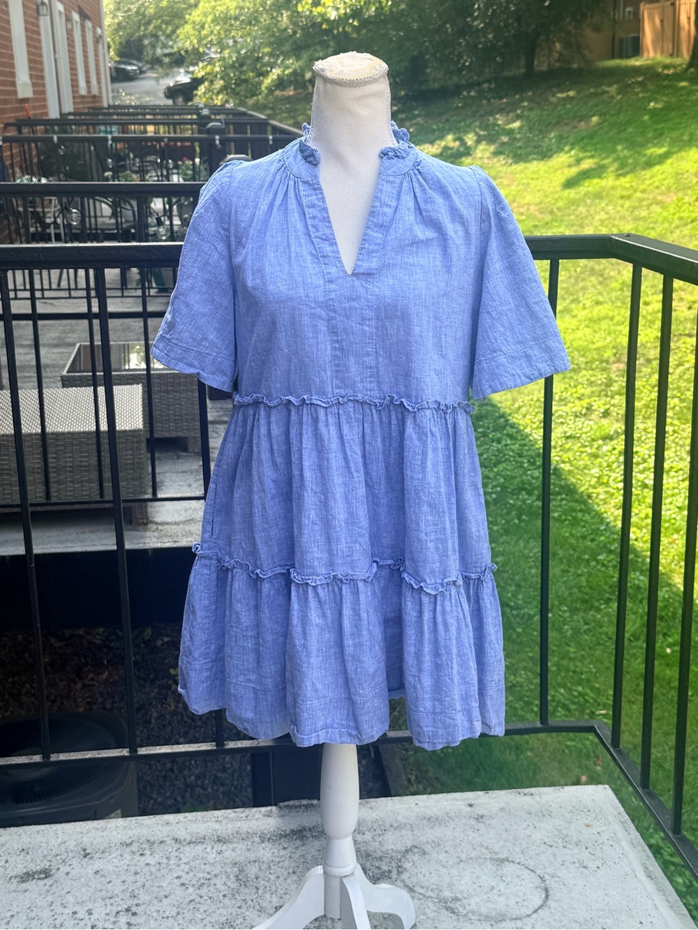 Tuckernuck Chambray Crawford Dress Size XXS